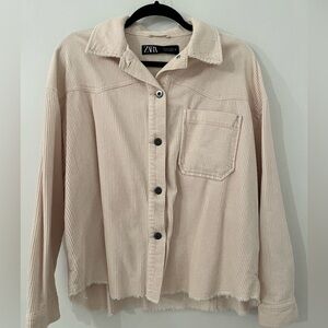 Zara Women’s White/Cream Jacket